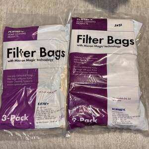 12 Genuine Kirby Micron Magic Vacuum Bags New Sealed Lot 3-Pack 9-Pack G4 G5 G6